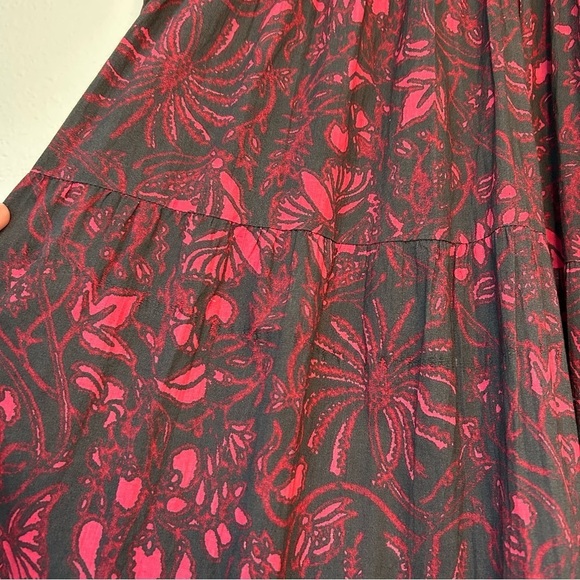 Ro’s Garden tiered printed dress extra small - Picture 9 of 16